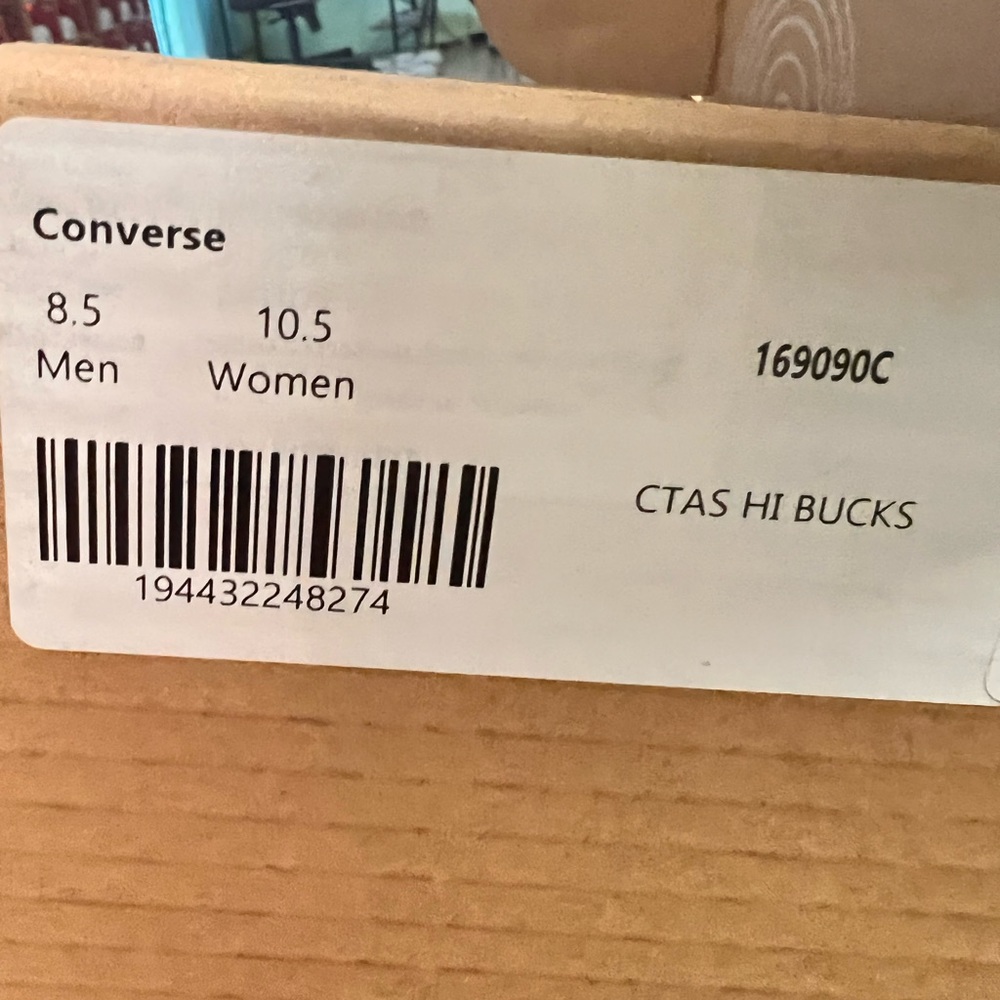 CONVERSE CTAS HI BUCKS MILWAUKEE BASKETBALL - Picture 4 of 14